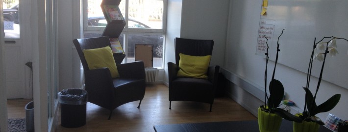 Eget kontor i Courage og Co.