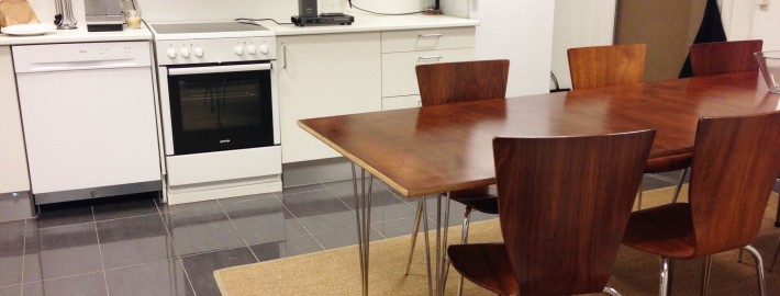 Køkkenet i kontorfælleskabet Courage & co på Gothersgade 99