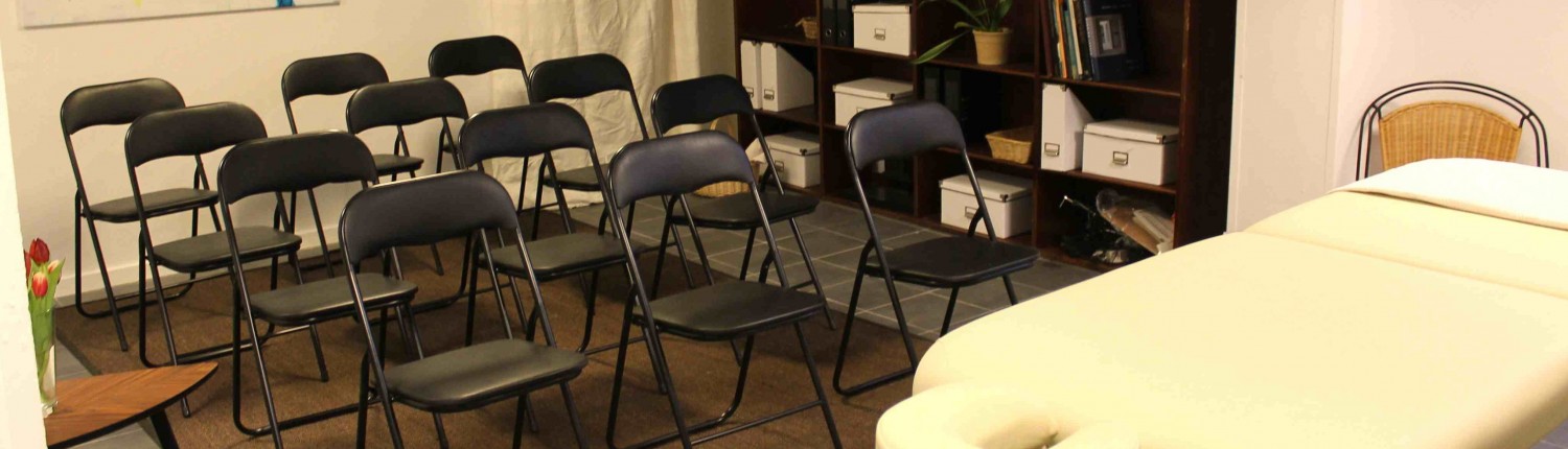 undervisning Behandlerrum klinikplads Courage & Co. undervisning Behandlerrum klinikplads